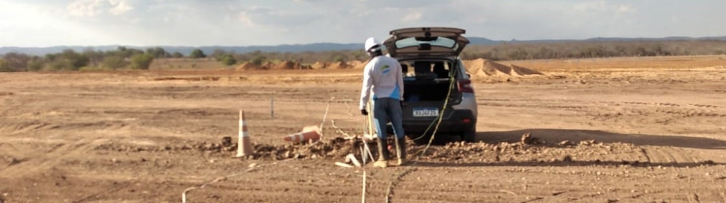 Banner Serviço: Sondagem Geofísica